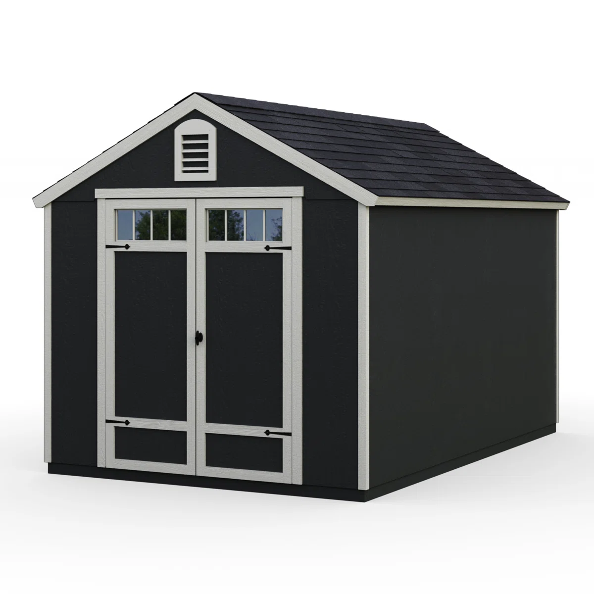 Greenbriar 8 ft. W x 10 ft. D Wood Storage Shed With Floor - Image 4
