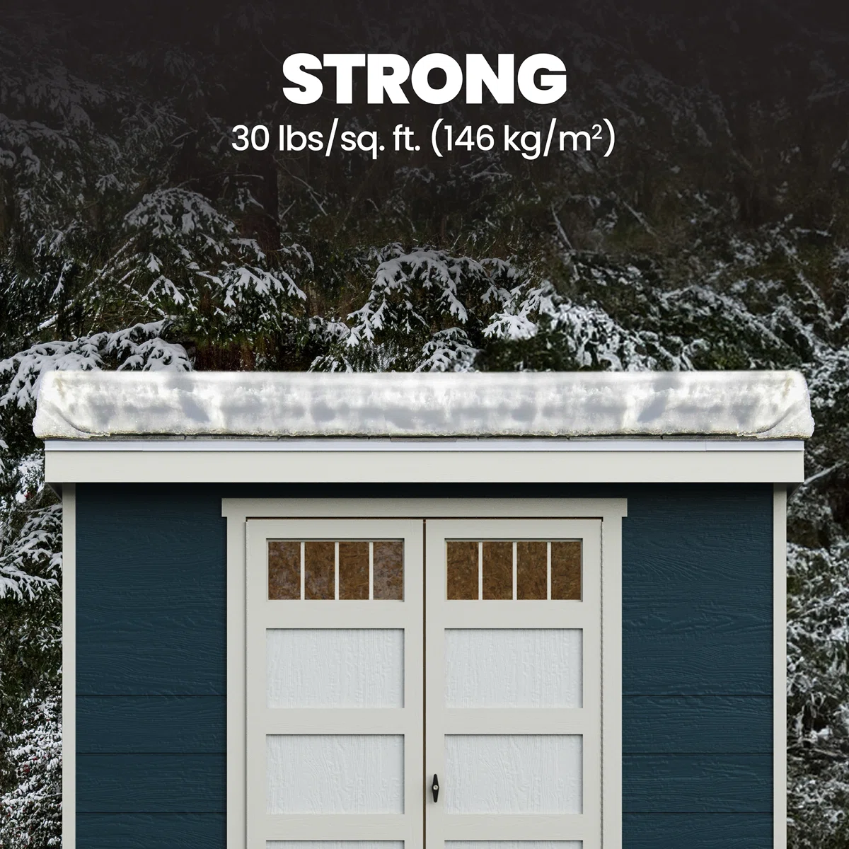 Highland 8 ft. W x 6 ft. D Storage Shed - Image 7