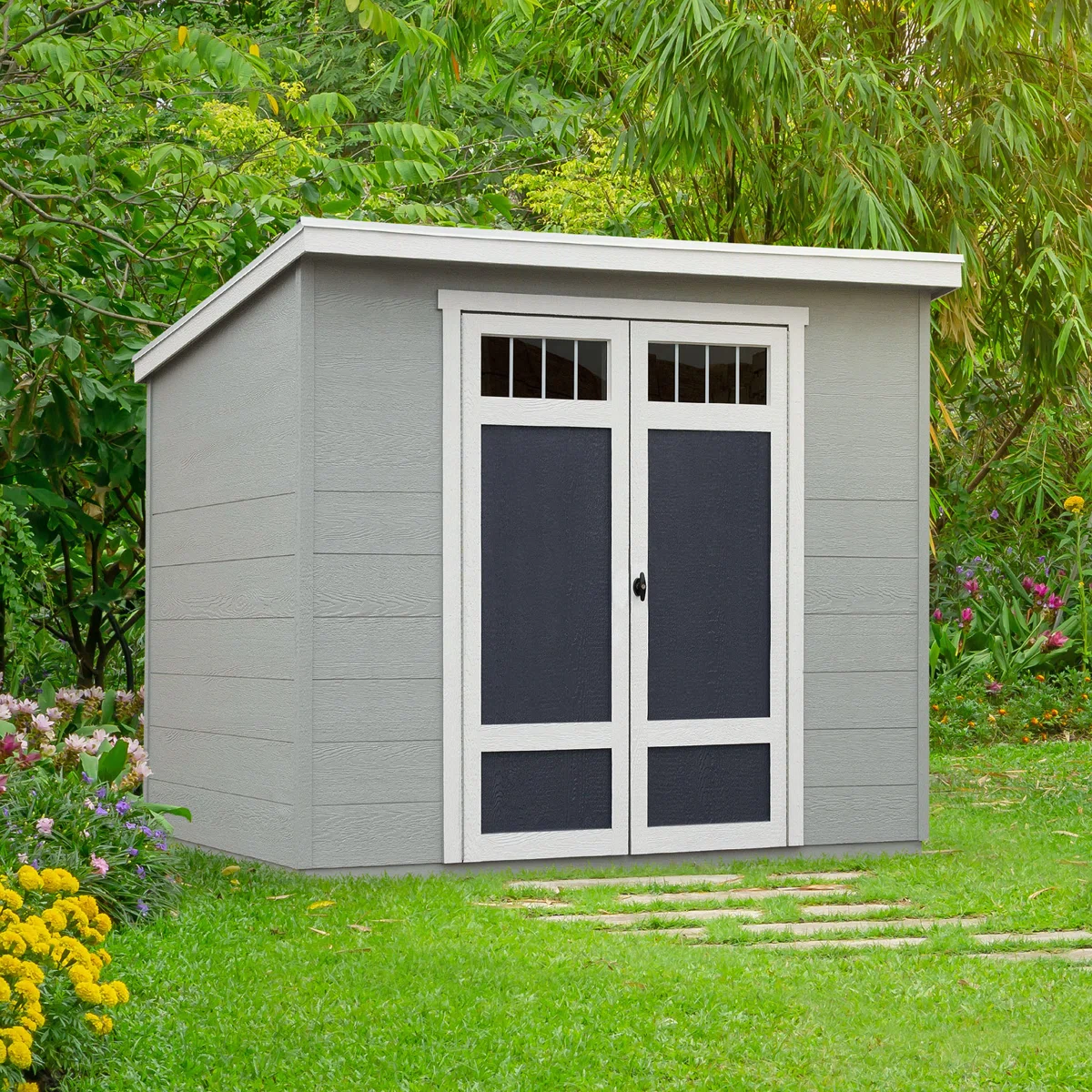 Highland 8 ft. W x 6 ft. D Storage Shed - Image 2